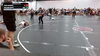 48 lbs Round 6 (8 Team) - William Stott, Bulloch Bandits Wrestling Club vs Odin Ramirez, Eagle Empire