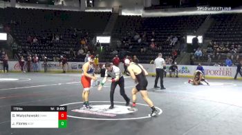 170 lbs Quarterfinal - Gideon Malychewski, Camas vs Jose Flores, Kennedy Catholic
