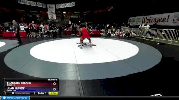 195 lbs Placement Matches (16 Team) - Francois Ricard, BAWA vs Juan Nunez, CMWA