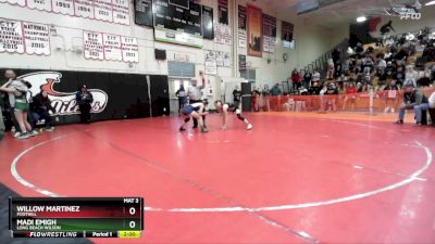 105 lbs Quarterfinal - Tessa Fortenbaugh, Canyon vs Arata Sakamoto, Santa Monica