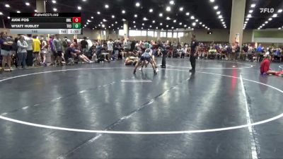 144 lbs Round 2 (6 Team) - Jude Fos, Brother Melchior vs Wyatt Hubley, Team Rich Habits #3