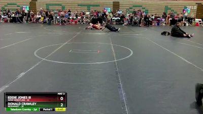 84 lbs Round 1 - Donald Crawley, Neshaminy vs Eddie Jones Iii, Wave Wrestling