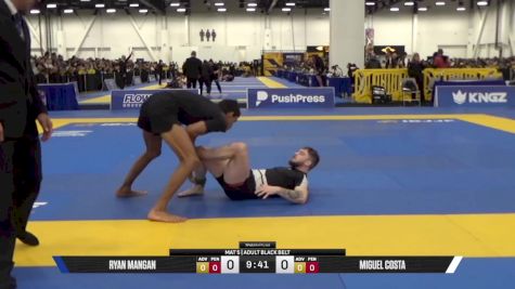 Miguel Costa vs Ryan Mangan 2025 World IBJJF Jiu-Jitsu No-Gi Championship