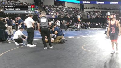 138 lbs Semifinal - Cj Huerta, Buchanan (CS) vs Raymond Rivera, Clovis (CS)