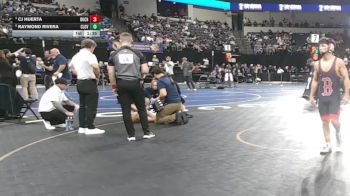 138 lbs Semifinal - Cj Huerta, Buchanan (CS) vs Raymond Rivera, Clovis (CS)
