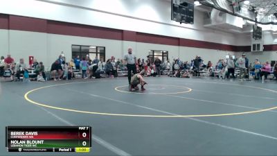 97-109 lbs Round 1 - Berek Davis, Contenders WA vs Nolan Blount, Lebanon Tiger WC