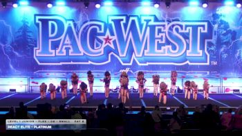 React Elite - Platinum [2026 L1 Junior - Flex - D2 - Small Day 2] 2026 PacWest Grand Nationals
