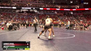 2A-190 lbs Champ. Round 2 - Jarrett Roos, Sheldon/South O`Brien vs Bryson Harris, Clarinda