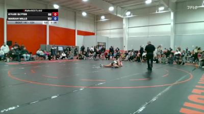 124 lbs Cons. Semi - Mariah Mills, West Liberty vs Kylee Slyter, Baker