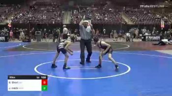 69 lbs Quarterfinal - Braxton Short, Mat Sense Wrestling vs Jordan Ineck, Marsing