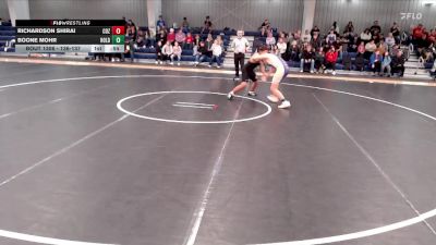 136-137 lbs Round 1 - Boone Mohr, Holdrege vs Richardson Shirai, Cozad