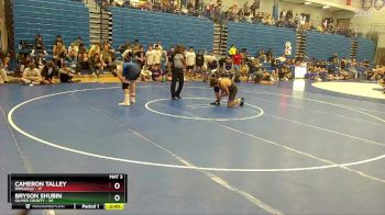 215 lbs Semis (4 Team) - Cameron Talley, Ringgold vs Bryson Shubin, Gilmer County