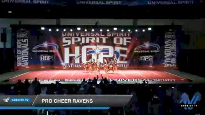 Pro Cheer Ravens [2021 Senior Coed Small 4 Day 2] 2021 Universal Spirit: Spirit of Hope National Championship