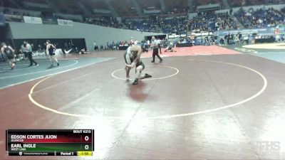 6A-220 lbs Champ. Round 2 - Earl Ingle, West Linn vs Edson Cortes Jijon, Glencoe