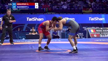 61 kg Qualif. - Nikolai Okhlopkov, Romania vs Abasgadzhi Magomedov, Individual Neutral Athletes