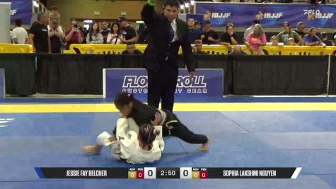 Sophia Lakshmi Nguyen vs Jessie Fay Belcher 2026 Pan Kids Jiu-Jitsu IBJJF Championship