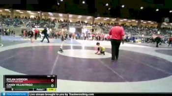 71 lbs Quarterfinal - Casen Villastrigo, COWA vs Dylan Iverson, Cascade Mat Club