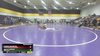 165 lbs Quarterfinal - Caden Gousetis, Purler Wrestling Academy vs Bryce Gatlin, WrestleKC