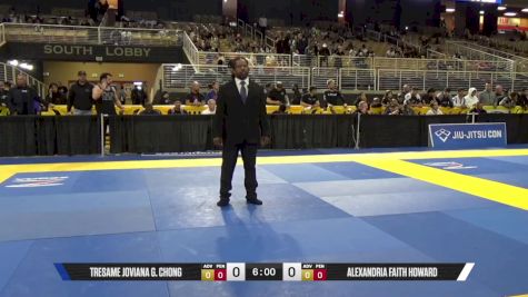 Alexandria Faith Howard vs Tresame Joviana G. Chong 2025 Pan Jiu Jitsu IBJJF Championship