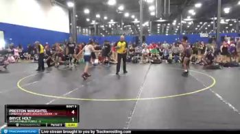 110 lbs Round 3 (6 Team) - Aiden Mincey, Untouchables Purple vs Cole Blattner, Combative Sports Athletic Center