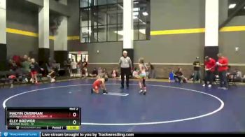 73 lbs Round 4 (12 Team) - Elly Brewer, Missouri Black vs Madyn Overman, Nebraska Wrestling Academy