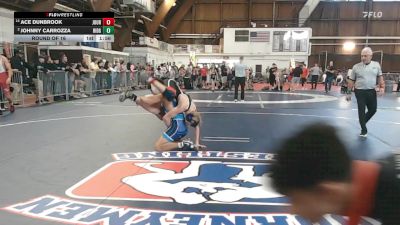 145 lbs Round Of 16 - Ace Dunbrook, Journeymen WC vs Johnny Carrozza, Ridgefield High/gps