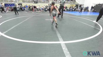 45 lbs Round Of 32 - Kasen Jones, Kingfisher vs Liliana Clitso, Darko Valley Wolf Pack