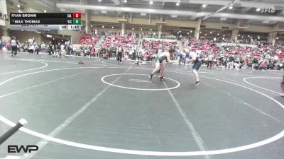 190 lbs Quarterfinal - Ryan Brown, Salina vs Max Thomas, VICTORY