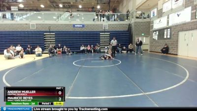 60 lbs Cons. Round 5 - Mauricio Reyes, Small Town Wrestling vs Andrew Mueller, Fighting Squirrels