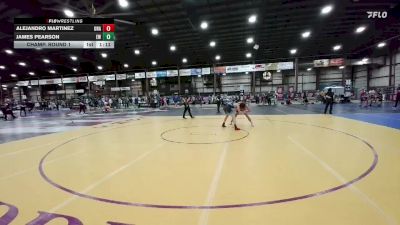 138 lbs Champ. Round 1 - Alejandro Martinez, Unattached vs James Pearson, Eaglecrest Wrestling