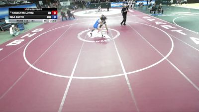 114 lbs Cons. Round 1 - Isla Smith, Middletown vs Yailianys Lopez, Geneva