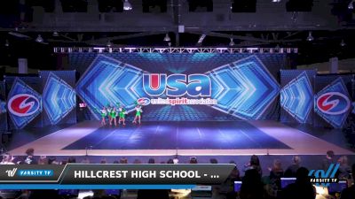 Hillcrest High School - Hillcrest Pom [2022 Varsity - Song/Pom - Intermediate] 2022 USA Nationals: Spirit/College/Junior