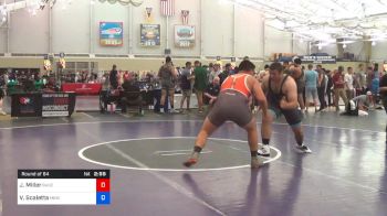 125 kg Round Of 64 - Jake Miller, Baker University vs Vincenzo Scaletta Scaletta, McKendree Bearcat Wrestling Club