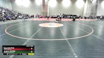 115 lbs Cons. Round 4 - Ella Blythe, Frontenac HS vs Elena Moore, North Kansas City