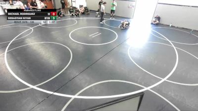 106 lbs Quarterfinal - Michael Rodriguez, Victor Villians vs Sebastian Kiyan, Mantanona Training Center MTC