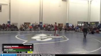 133 lbs Quarterfinal - Anthony Romero, Oneonta State vs Zach Levey, College At Brockport