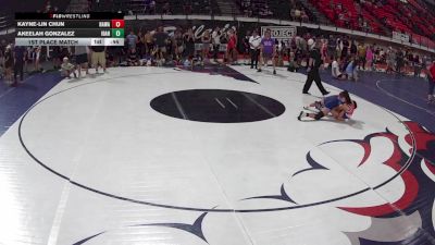 102.5-112 lbs 1st Place Match - Kayne-Lin Chun, Hawaii vs Akeelah Gonzalez, Idaho