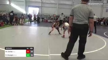 75 lbs Rr Rnd 6 - Macaiah Cortez, Cali Red vs Richard Mujagic, SoCal Grappling Club