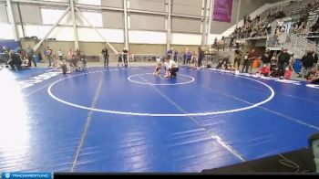 43 lbs Quarterfinal - Jayce Lafosse, Kalispell WC vs Nathan Jennings, Buzzsaw WC