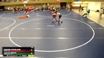 215 lbs Round 3 (4 Team) - Gavyn Lindahl, Zimmerman vs Hunter McFarland, NRHEG