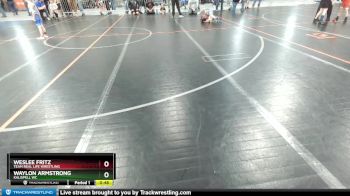 44-45 lbs Round 2 - Weslee Fritz, Team Real Life Wrestling vs Waylon Armstrong, Kalispell WC