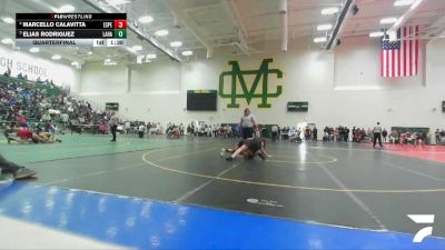 120 lbs Quarterfinal - Elias Rodriguez, La Habra vs Marcello Calavitta, Esperanza