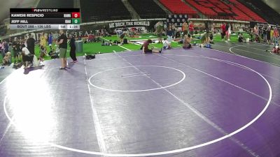 126 lbs Champ. Round 3 - Kawehi Respicio, Hawaii vs Jeff Hill, Idaho