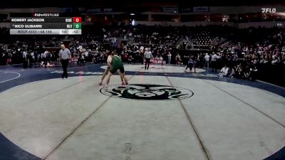 4A 145 lbs Cons. Round 1 - Mario Gutierrez, Belen vs Nathan Duffield, Los Alamos