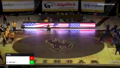 141 lbs Lenny Petersen, Air Force vs Chase Zollman, Wyoming