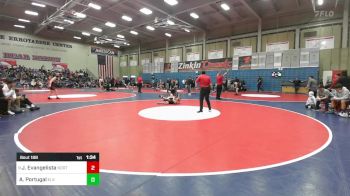 113 lbs Round Of 32 - Jovanni Evangelista, Northview vs Alex Portugal, Elk Grove Senior