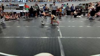 84 lbs Round 4 (10 Team) - Kingston Quartuccio, Florida Scorpions vs Greyson Neifeld, Team Barracuda