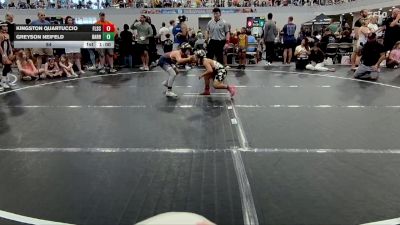 84 lbs Round 4 (10 Team) - Kingston Quartuccio, Florida Scorpions vs Greyson Neifeld, Team Barracuda