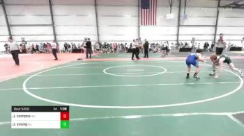 120 lbs Round Of 32 - Jesus Campos, WA vs Jackson Young, NJ