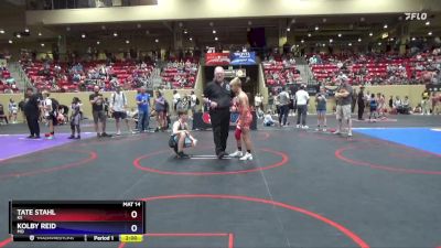 119 lbs Champ. Round 1 - Tate Stahl, KS vs Kolby Reid, MO